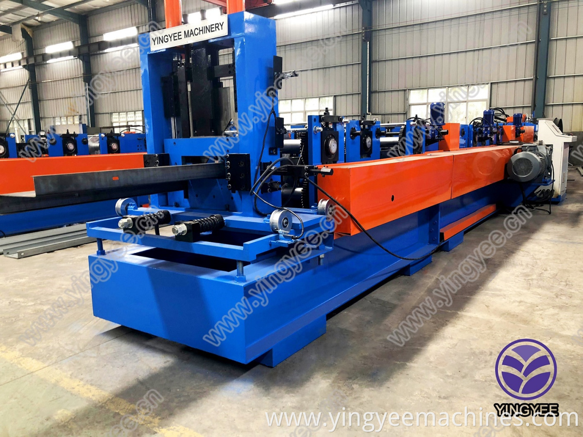 C Purlin Roll Forming Machine, Channel Steel Structure Material Making Machine Cold Formed Steel Frame